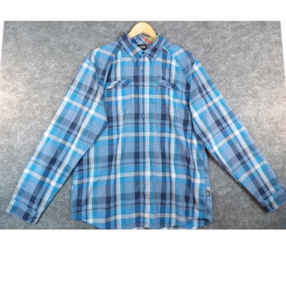 The North Face Other - The North Face Men’s Plaid Travel Shirt Size L Long Sleeve Western Outdoor Style